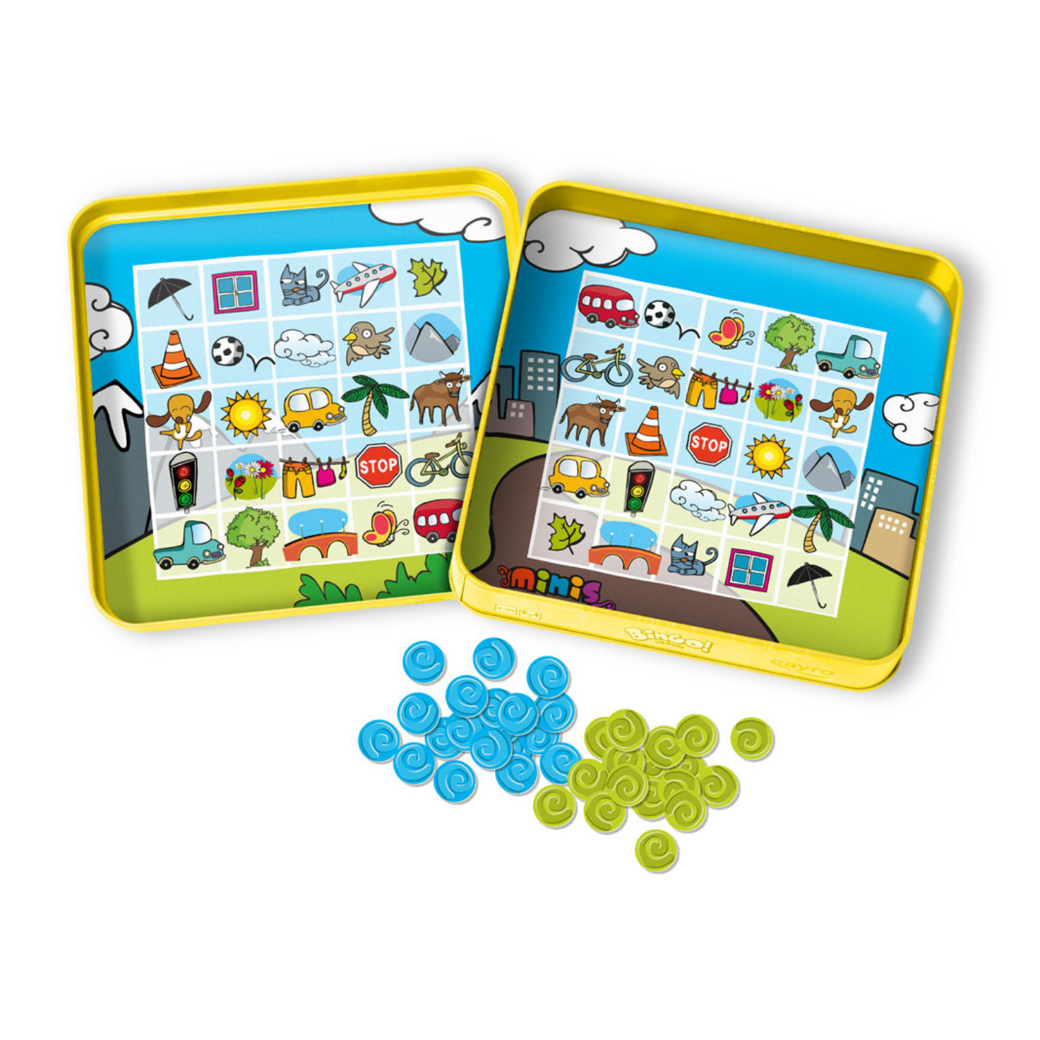 BINGO MAGNÉTICO EN CAJA DE METAL TRAVEL SIZE - 2