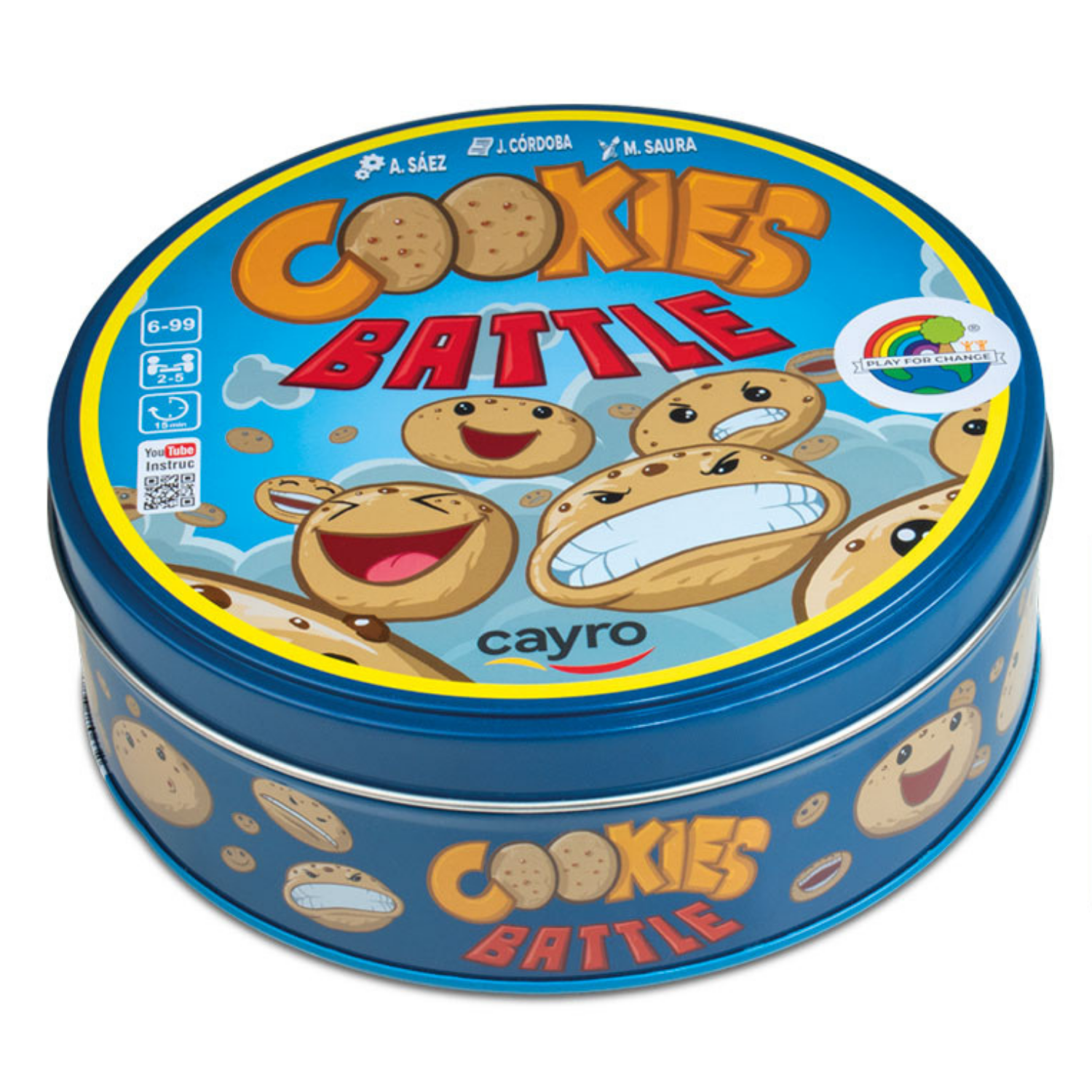 JUEGO COOKIES BATTLE EN LATA - 1