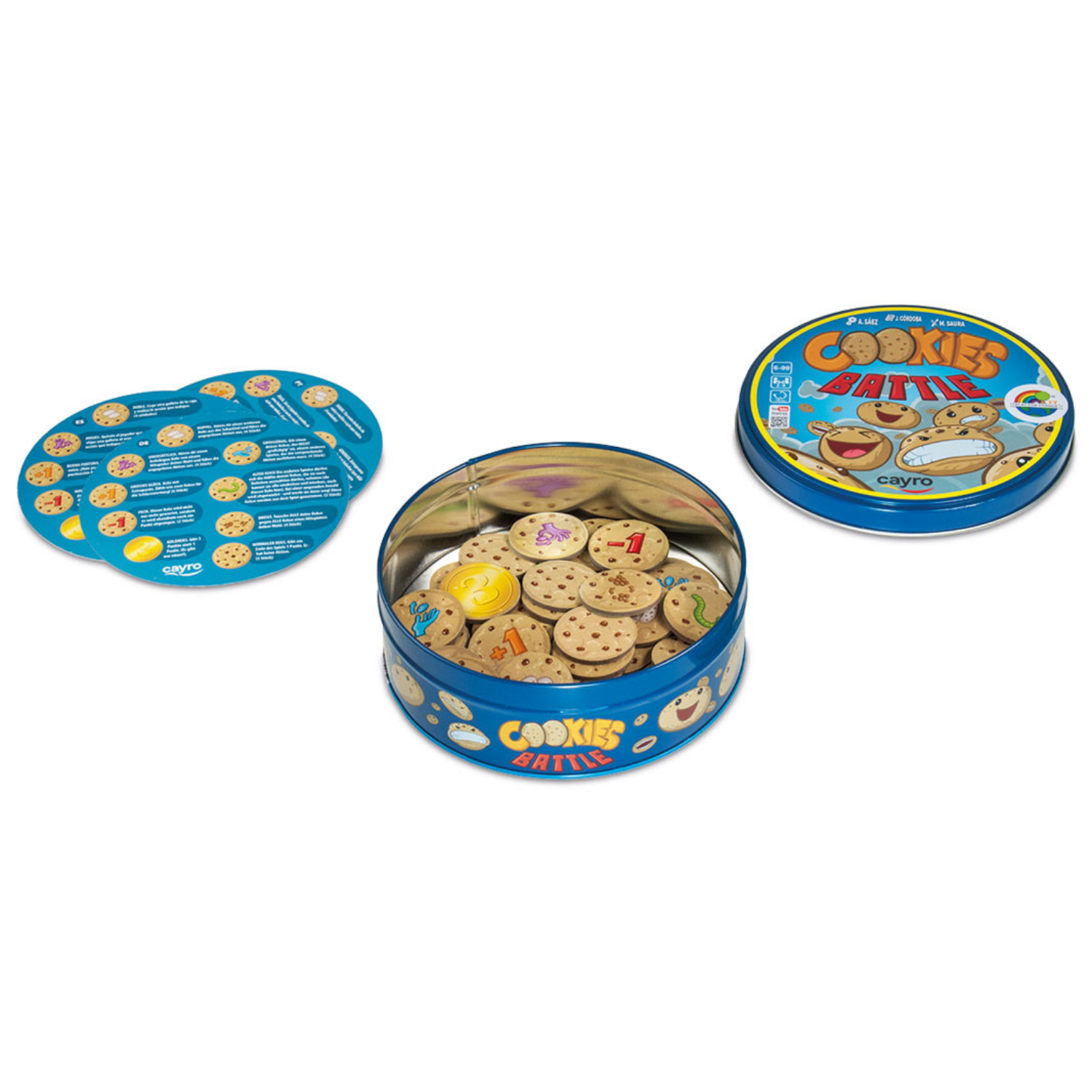 JUEGO COOKIES BATTLE EN LATA - 3