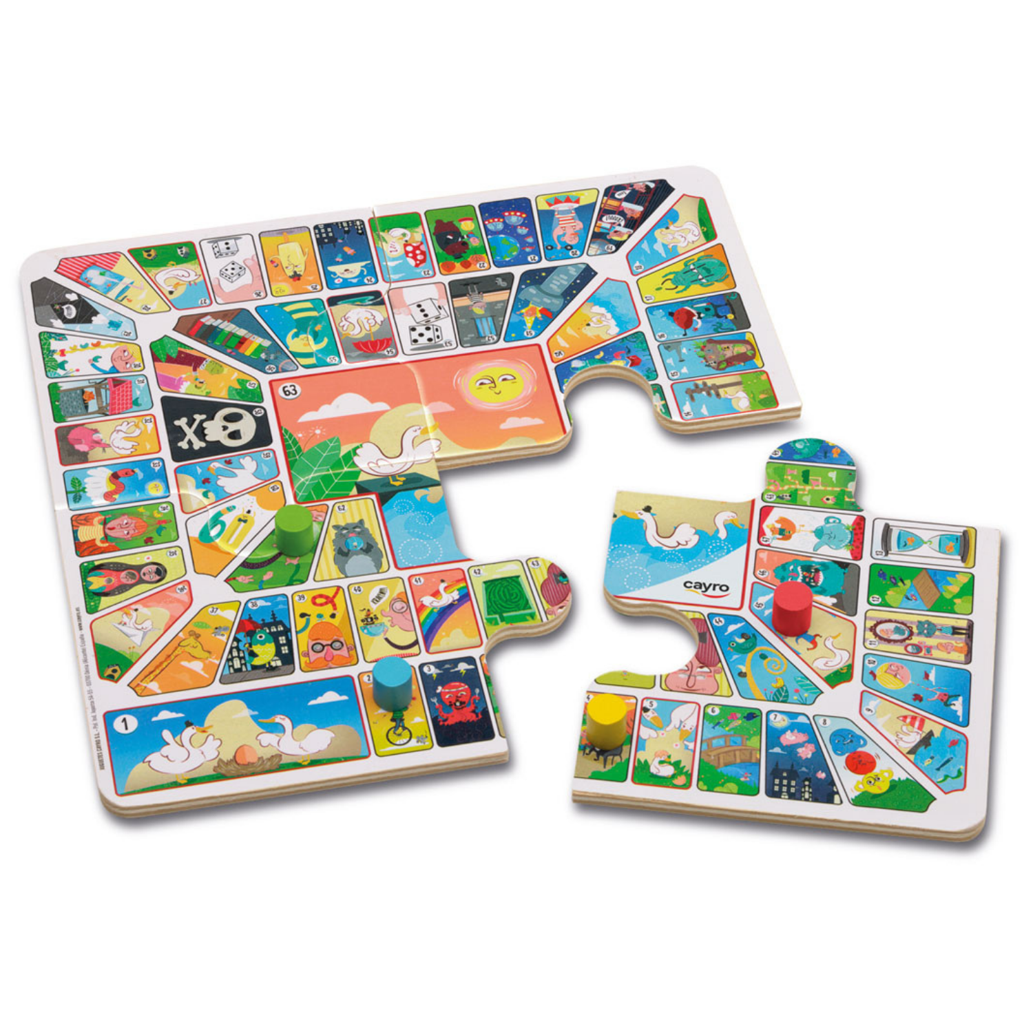 JUEGO LUDO PARCHÍS OCA EN CAJA DE METAL TRAVEL SIZE - 3