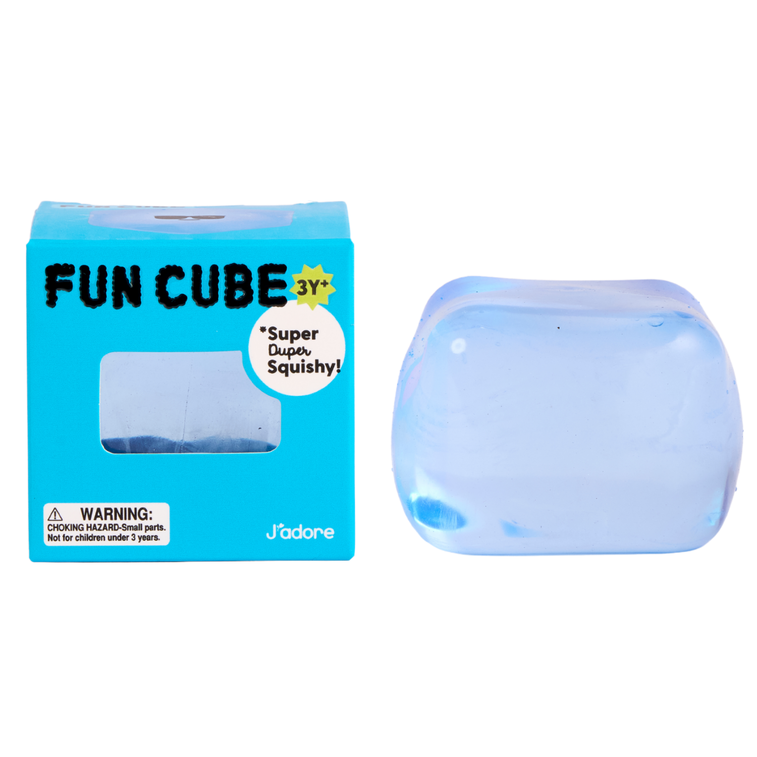 J'ADORE FUN SQUISHY CUBO DE HIELO - COLOR ALEATORIO - 2