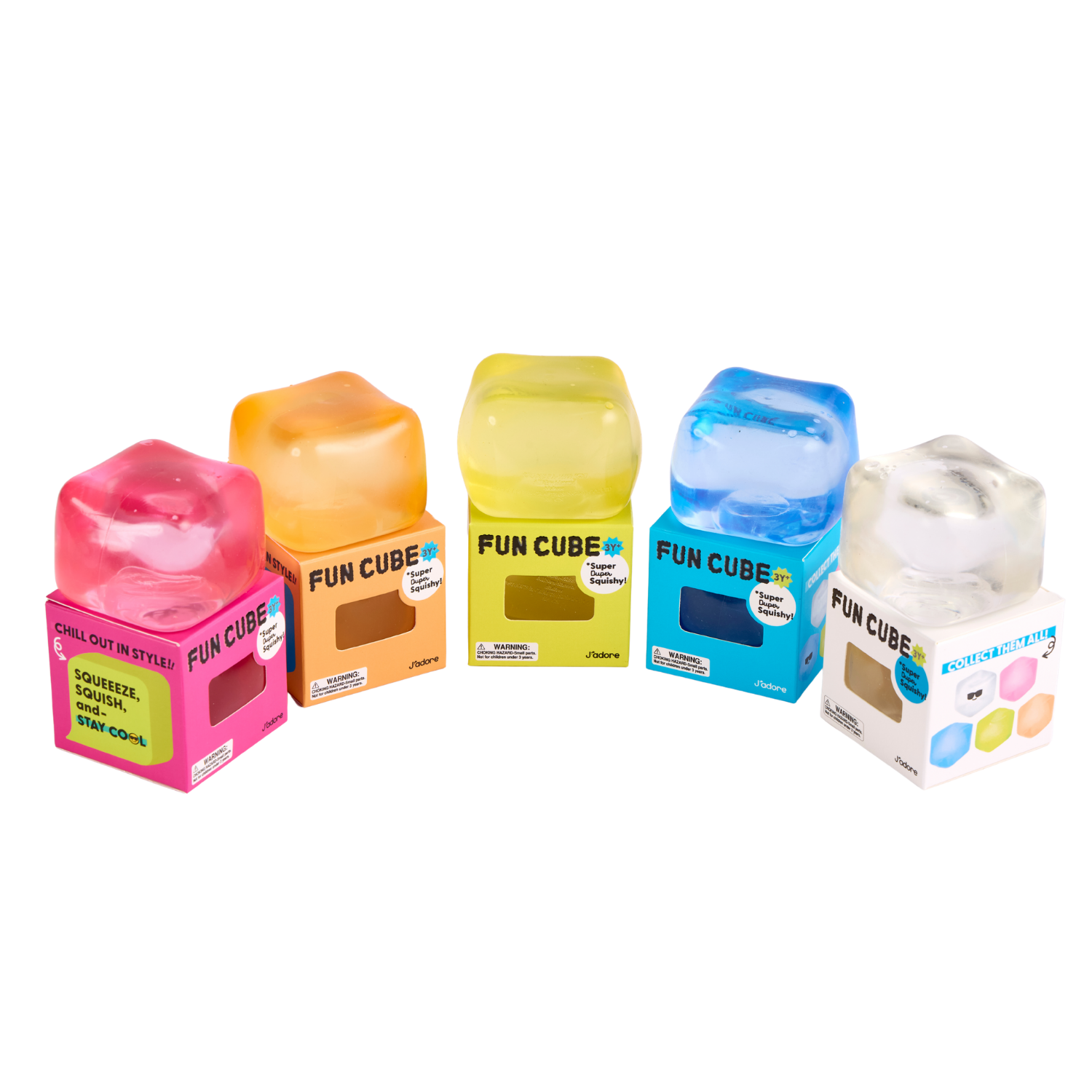 J'ADORE FUN SQUISHY CUBO DE HIELO - COLOR ALEATORIO - 3