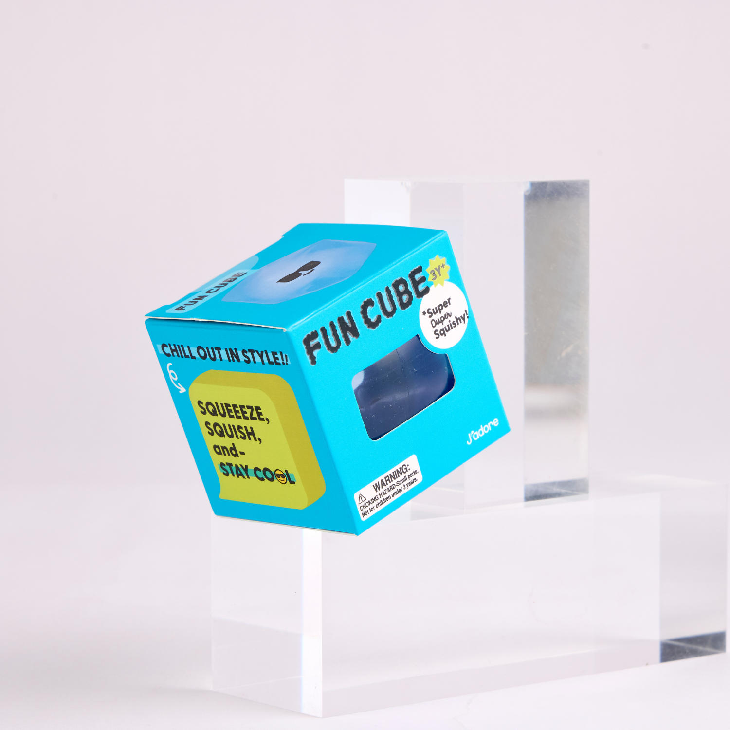 J'ADORE FUN SQUISHY CUBO DE HIELO - COLOR ALEATORIO - 4