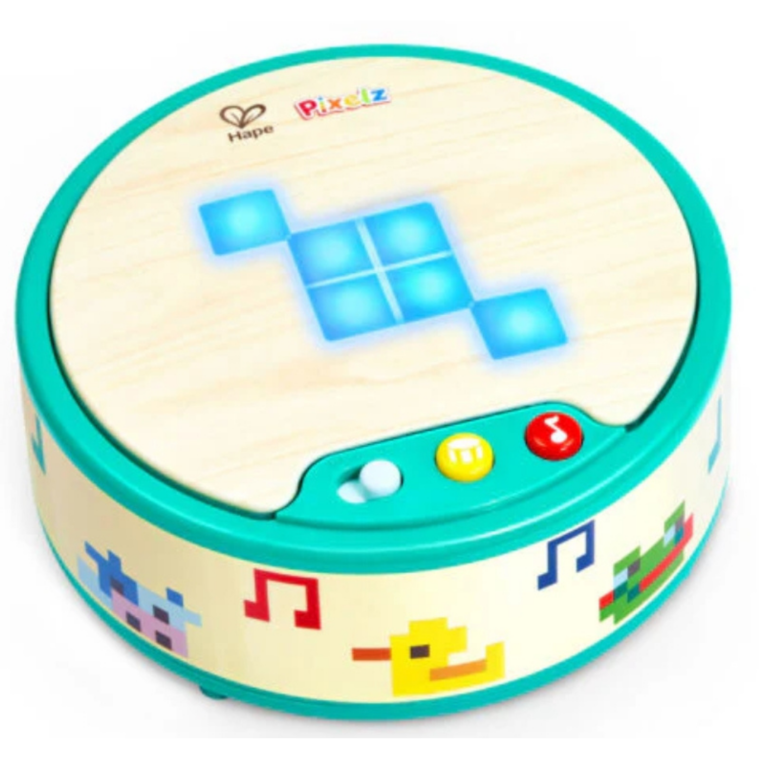 TAMBOR INTERACTIVO DE MADERA PIXELZ PLAY ESSENTIALS - 1