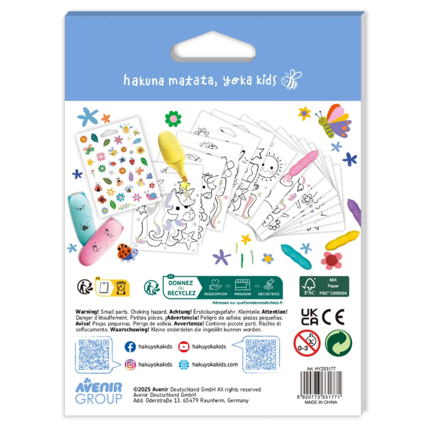 LIBRO MINI PARA COLOREAR MODELO UNICORNIO - 2