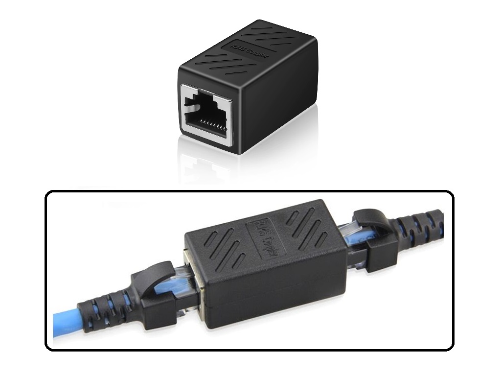 ADAPTADOR UNIÓN DE RED HEMBRA RJ-45 MI191 - 2