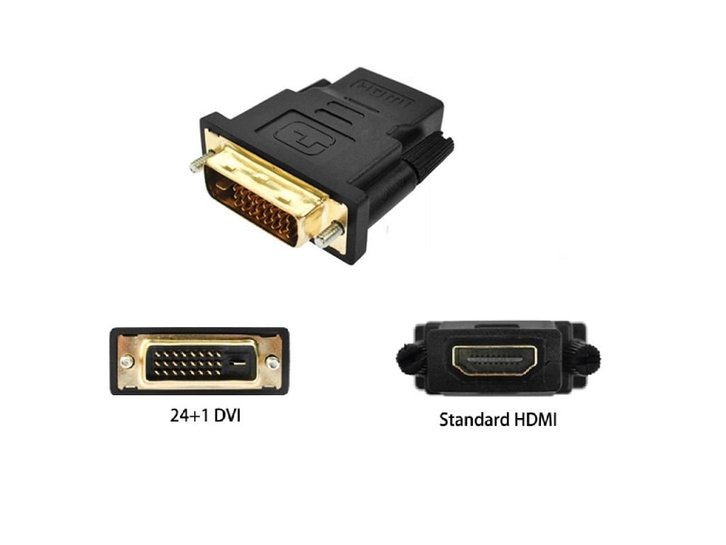 ADAPTADOR DVI MACHO 24+1 A HDMI - 3