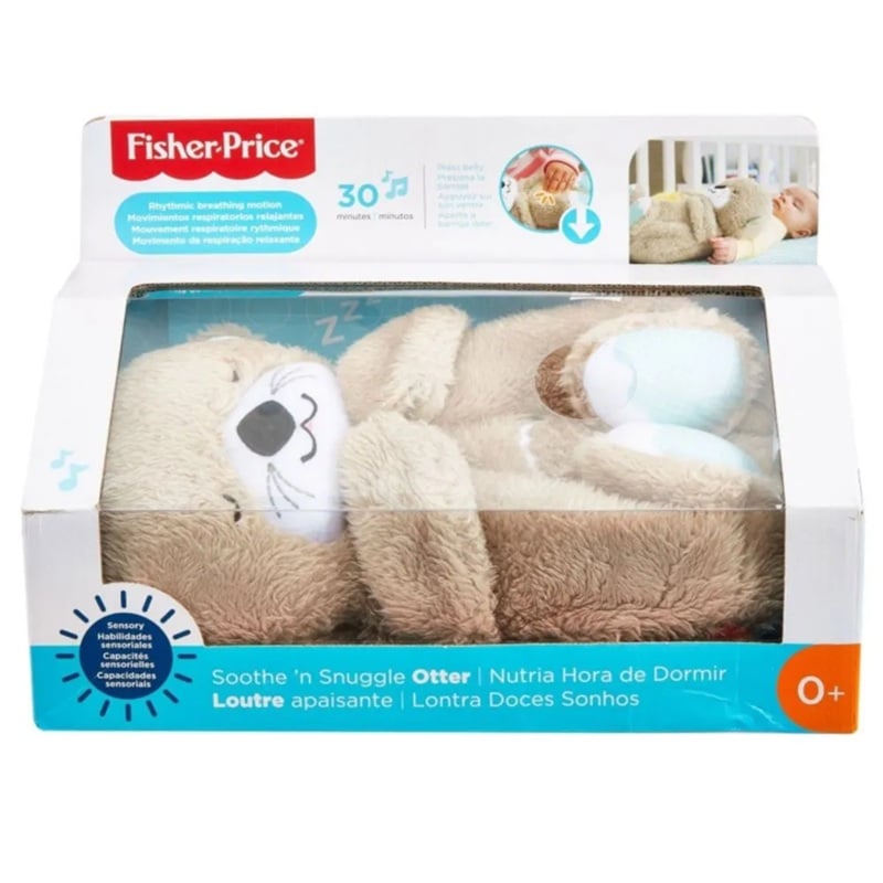 PELUCHE NUTRIA HORA DE DORMIR PARA BEBÉ FISHER-PRICE - 3