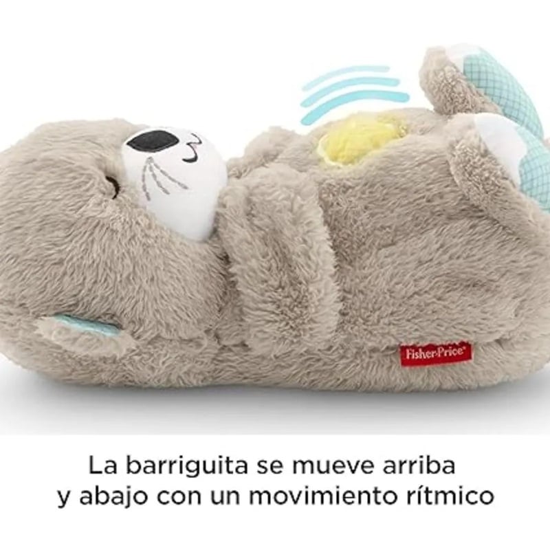 PELUCHE NUTRIA HORA DE DORMIR PARA BEBÉ FISHER-PRICE - 4