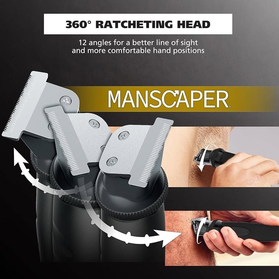 CORTADORA RASURADORA MANSCAPER 360 WAHL INALAMBRICA - 2