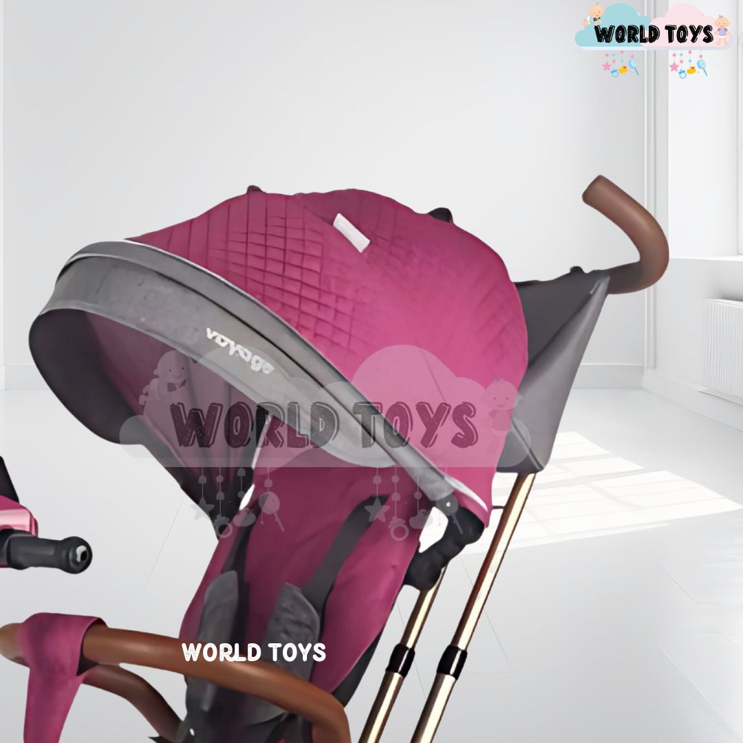 TRICICLO GIRATORIO VOYAGE «GOLDEN II NEW» FUCSIA - 3
