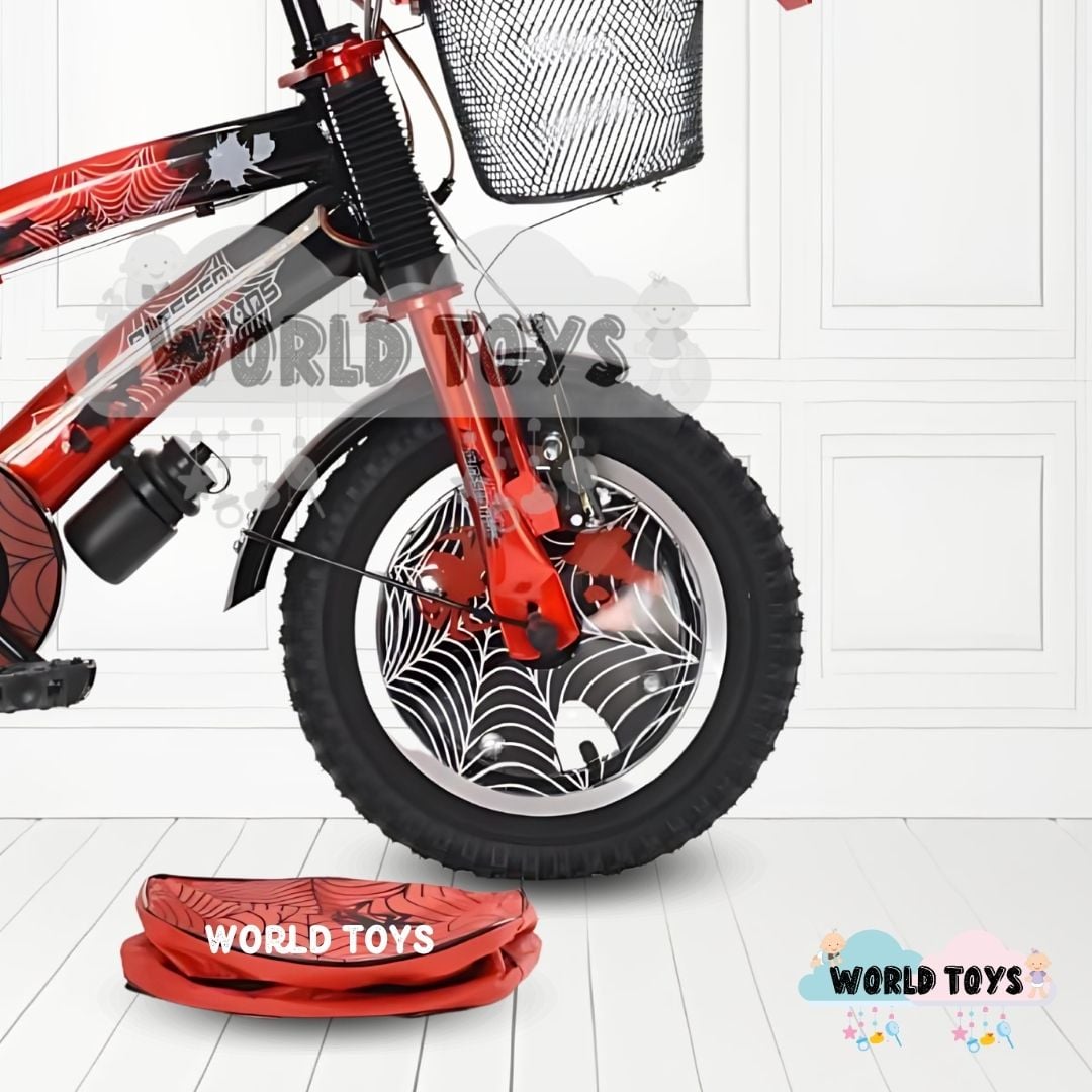 BICICLETA PARA NIÑO ARO 12 «SPIDER BIKE» RED - 3