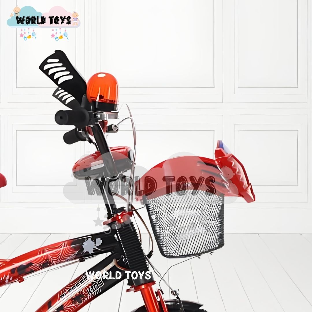 BICICLETA PARA NIÑO ARO 12 «SPIDER BIKE» RED - 4