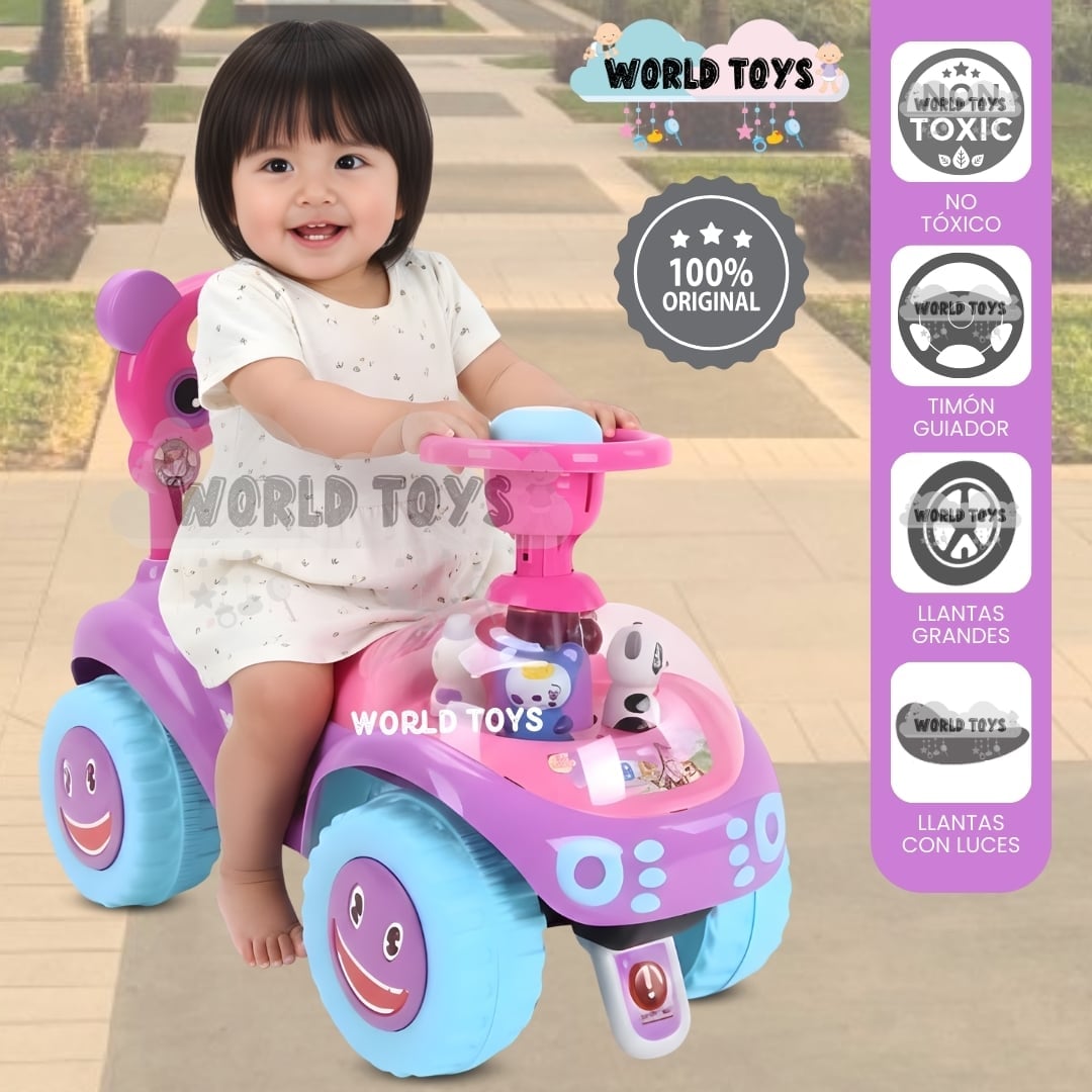 CORREPASILLO BABY NILX MONTABLE CON ASIENTO ANATÓMICO MORADO - 1