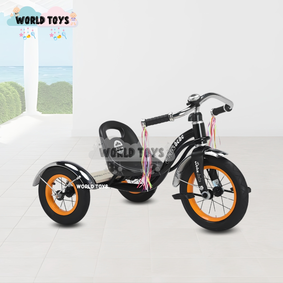 TRICICLO BABY CAKEPOP NEGRO CHAVITO VINTAGE - 2