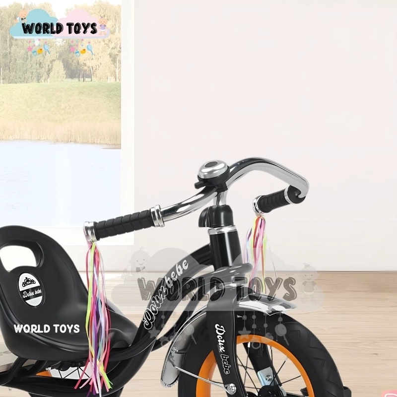 TRICICLO BABY CAKEPOP NEGRO CHAVITO VINTAGE - 4