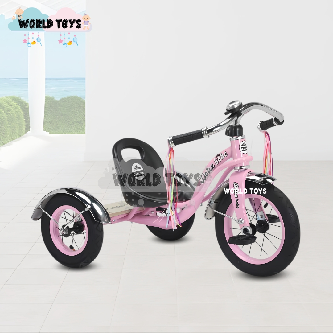 TRICICLO BABY CAKEPOP ROSA CHAVITO VINTAGE - 2