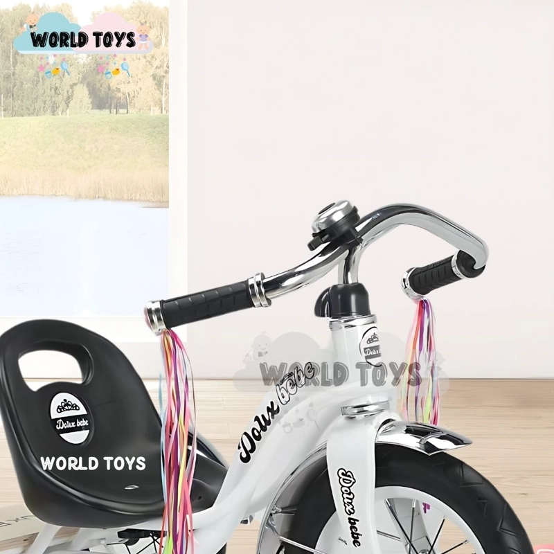 TRICICLO BABY CAKEPOP BLANCO CHAVITO VINTAGE - 4