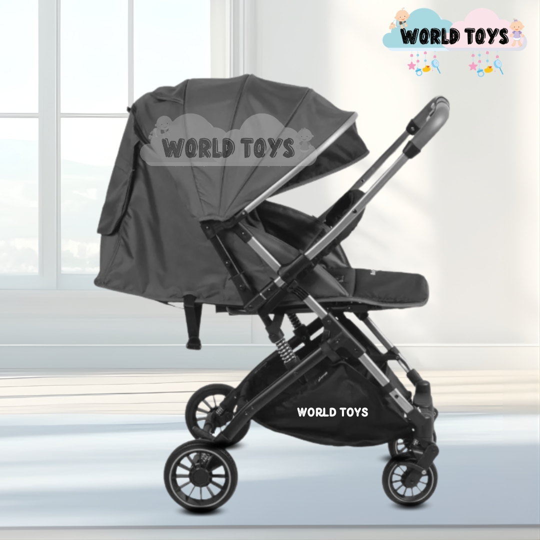 COCHE TRAVEL SYSTEM BABY EVO AZUL MALETA LUJO - 2