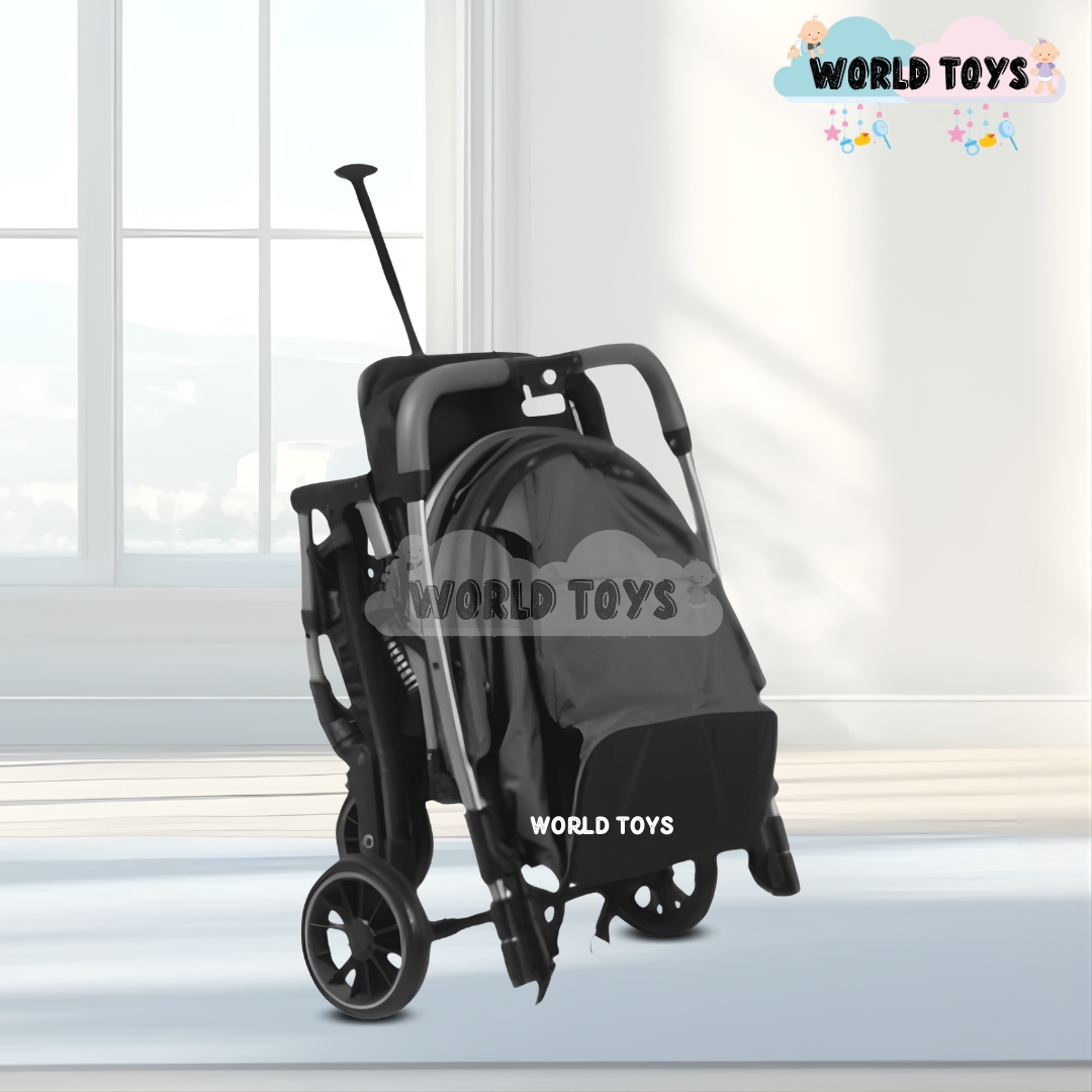 COCHE TRAVEL SYSTEM BABY EVO NEGRO MALETA LUJO - 3