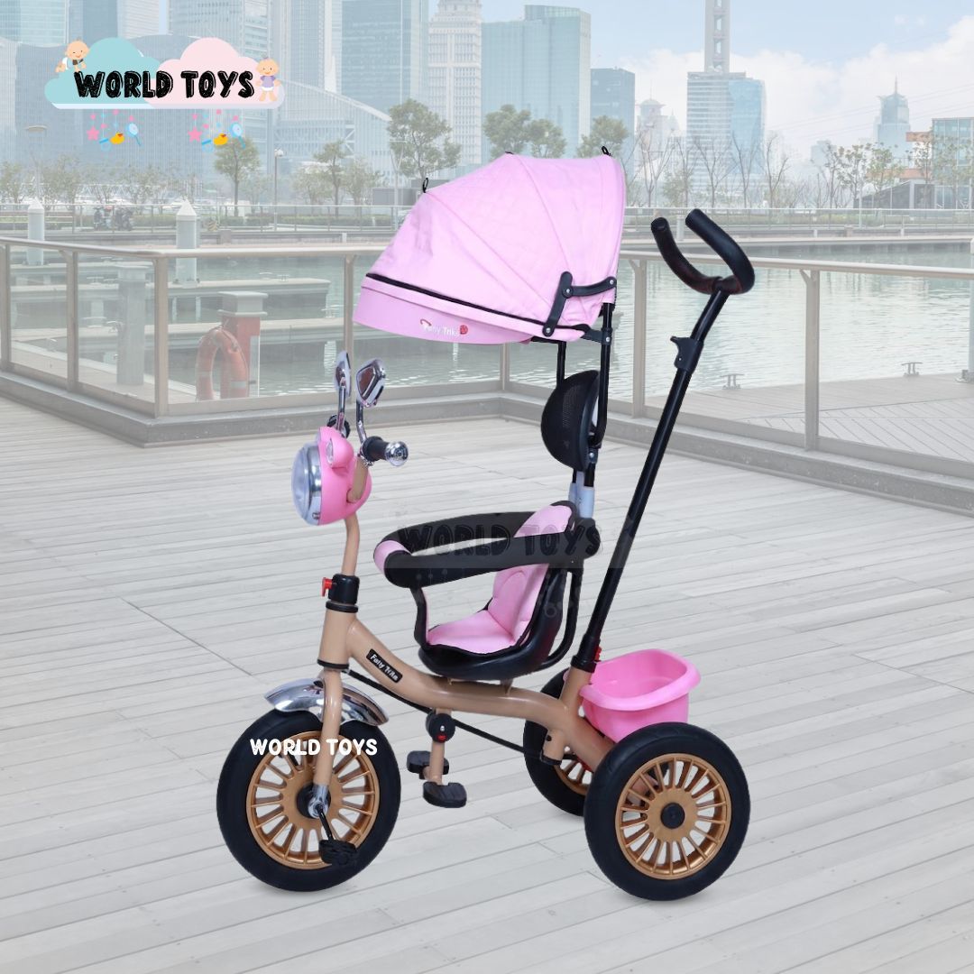 TRICICLO GUIADOR «TRI CHOPPER» ROSA - 6