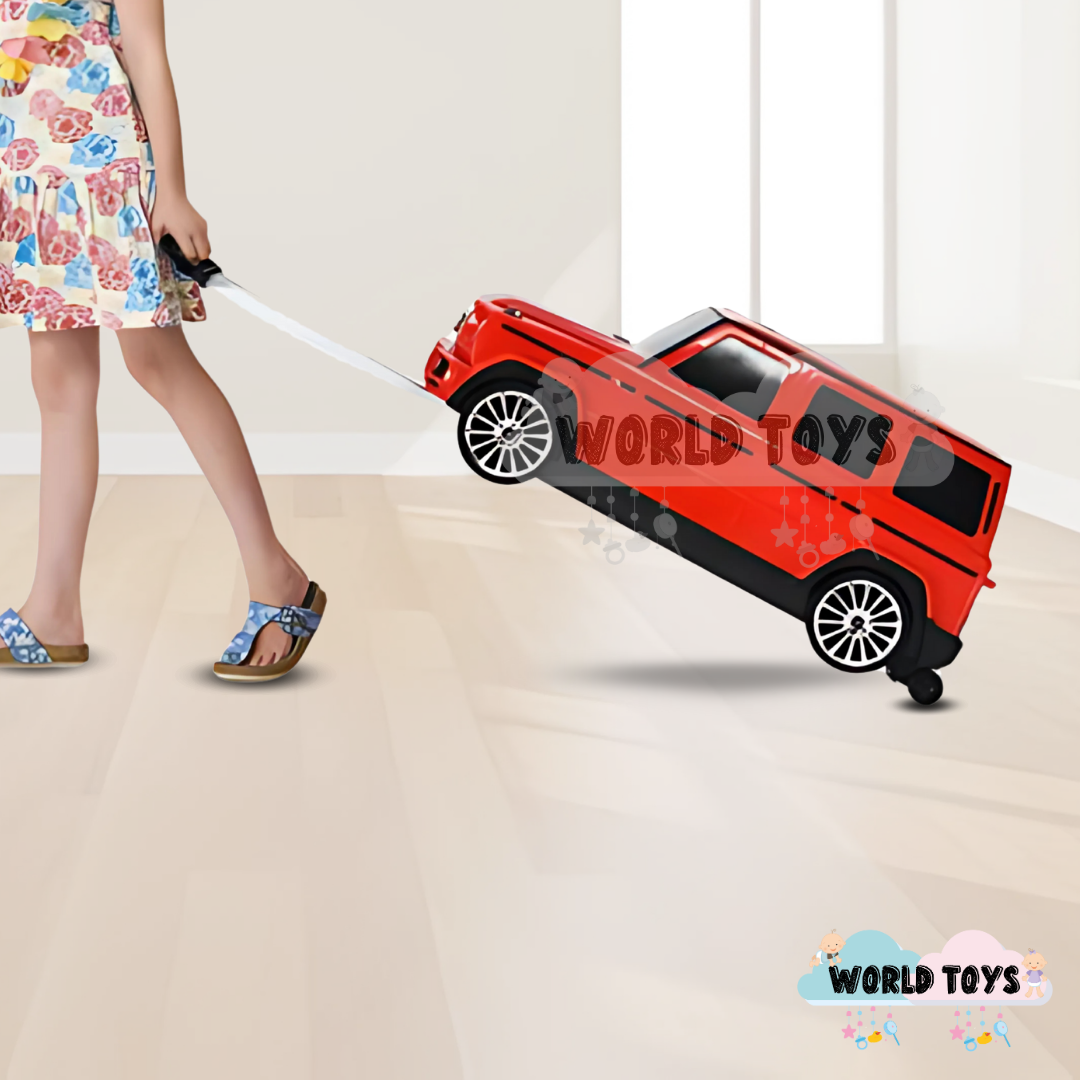 CORREPASILLO DE ARRASTE TIPO MALETA «BUGGIE BAG» LICENCIADO ROJO - 3