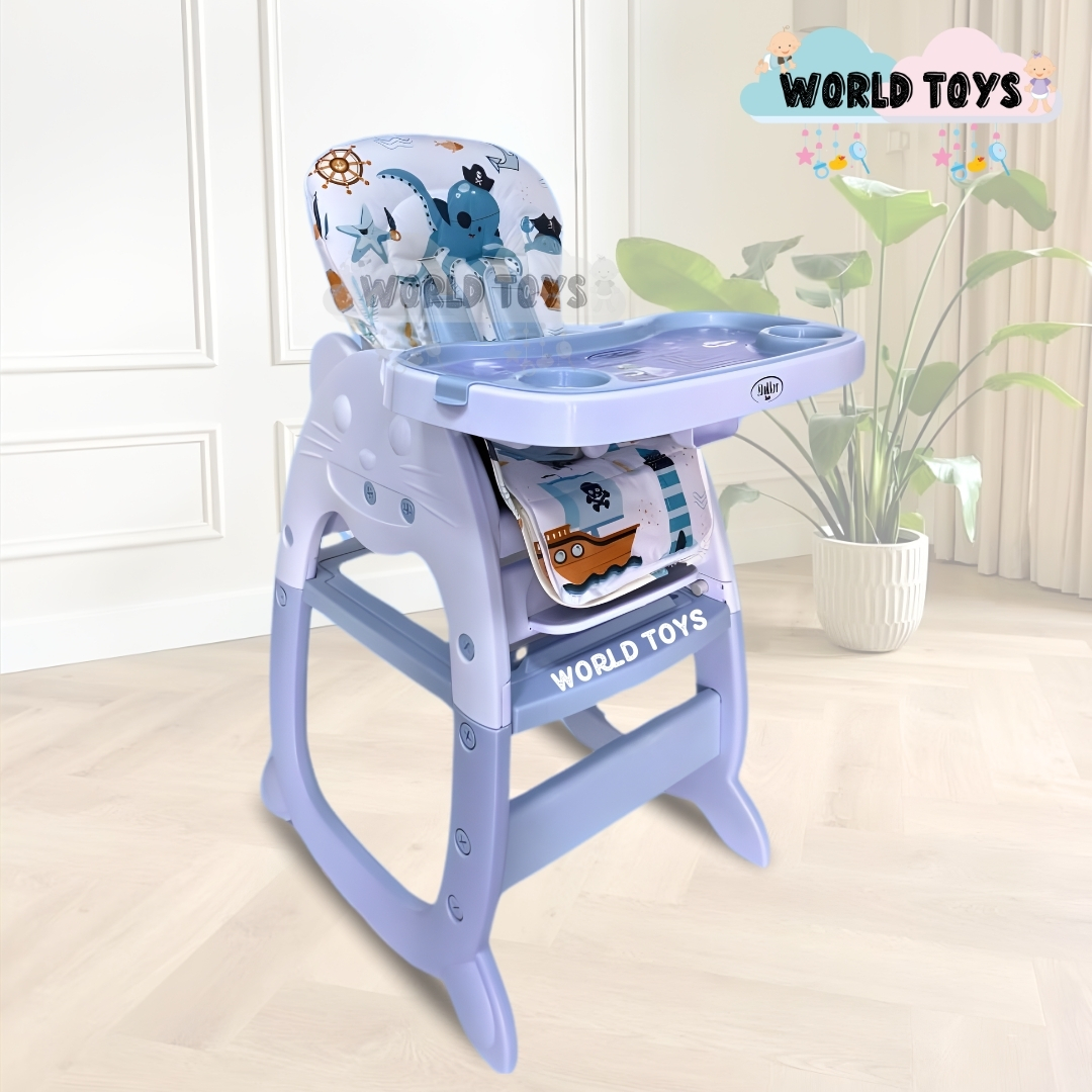 SILLA DE COMER CARPETA «GATTITO II» EDICIÓN LIMITADA LILA - 2