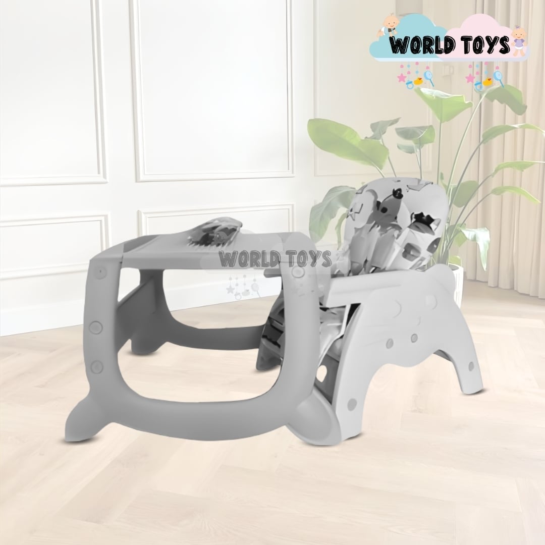 SILLA DE COMER CARPETA «GATTITO II» EDICIÓN LIMITADA GRIS - 4