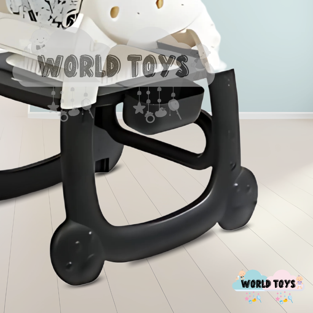 SILLA DE COMER CARPETA «ARTTIE» DISEÑO EXCLUSIVO NEGRO - 3