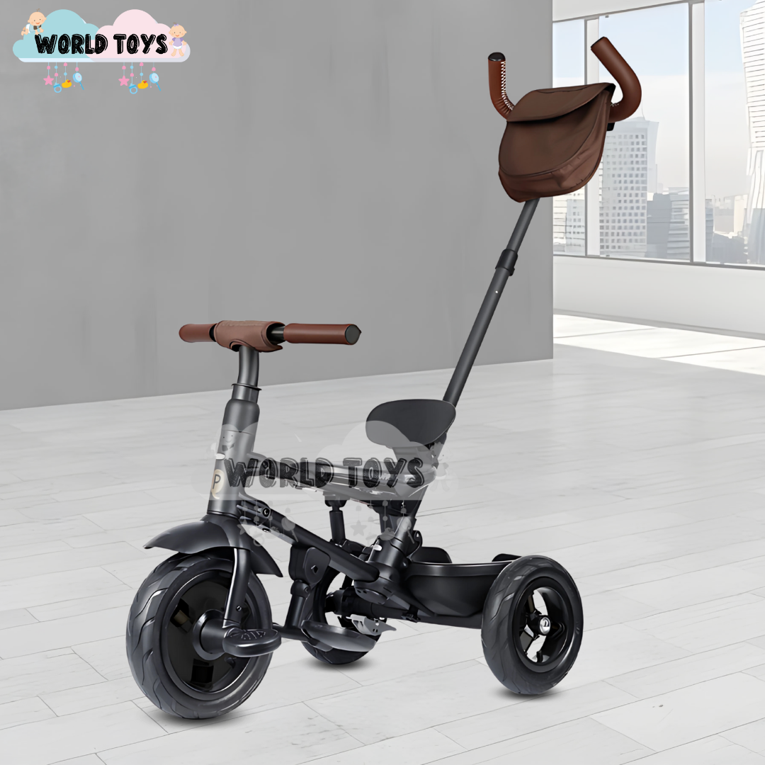 TRICICLO GUIADOR 3 EN 1 «RITO PREMIUM» EDICIÓN ESPECIAL CAFÉ - 2