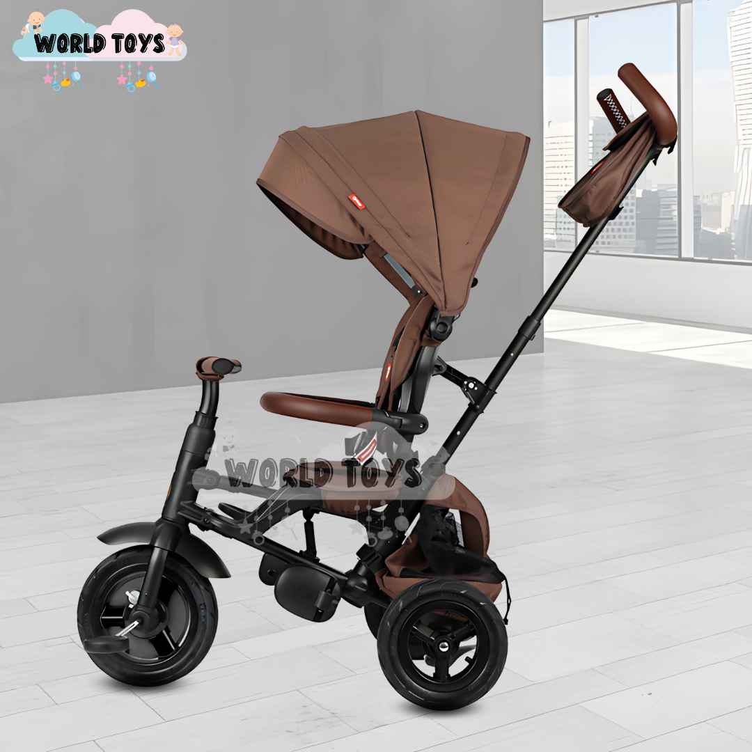 TRICICLO GUIADOR 3 EN 1 «RITO PREMIUM» EDICIÓN ESPECIAL CAFÉ - 3