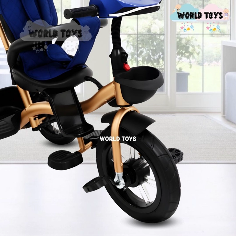TRICICLO GUIADOR GIRATORIO «MAXUS» EDICIÓN LIMITADA AZUL - 3