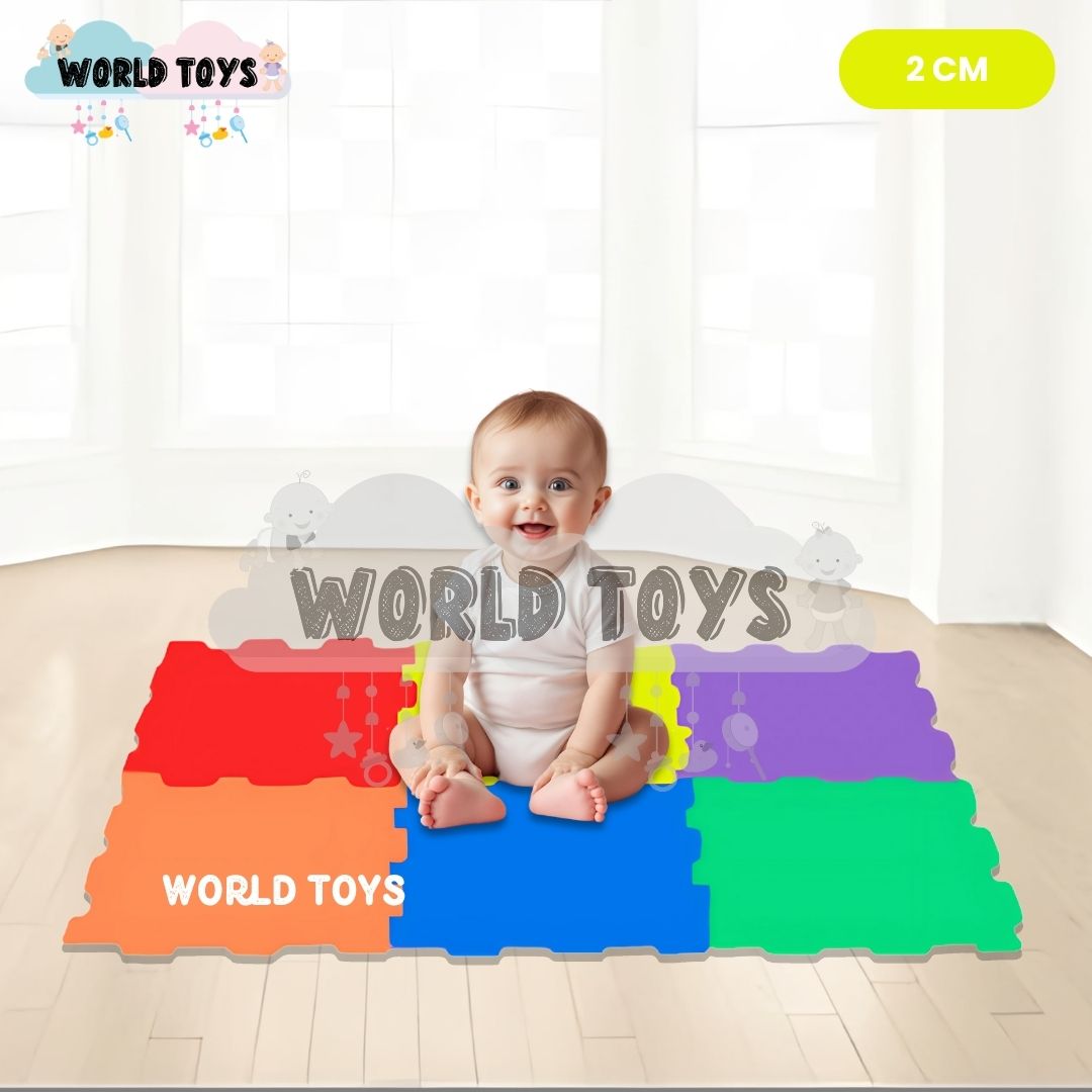 PISO DIDÁCTICO «COUSY FLOOR» 2.0CM AMARILLO MULTICOLOR - 4