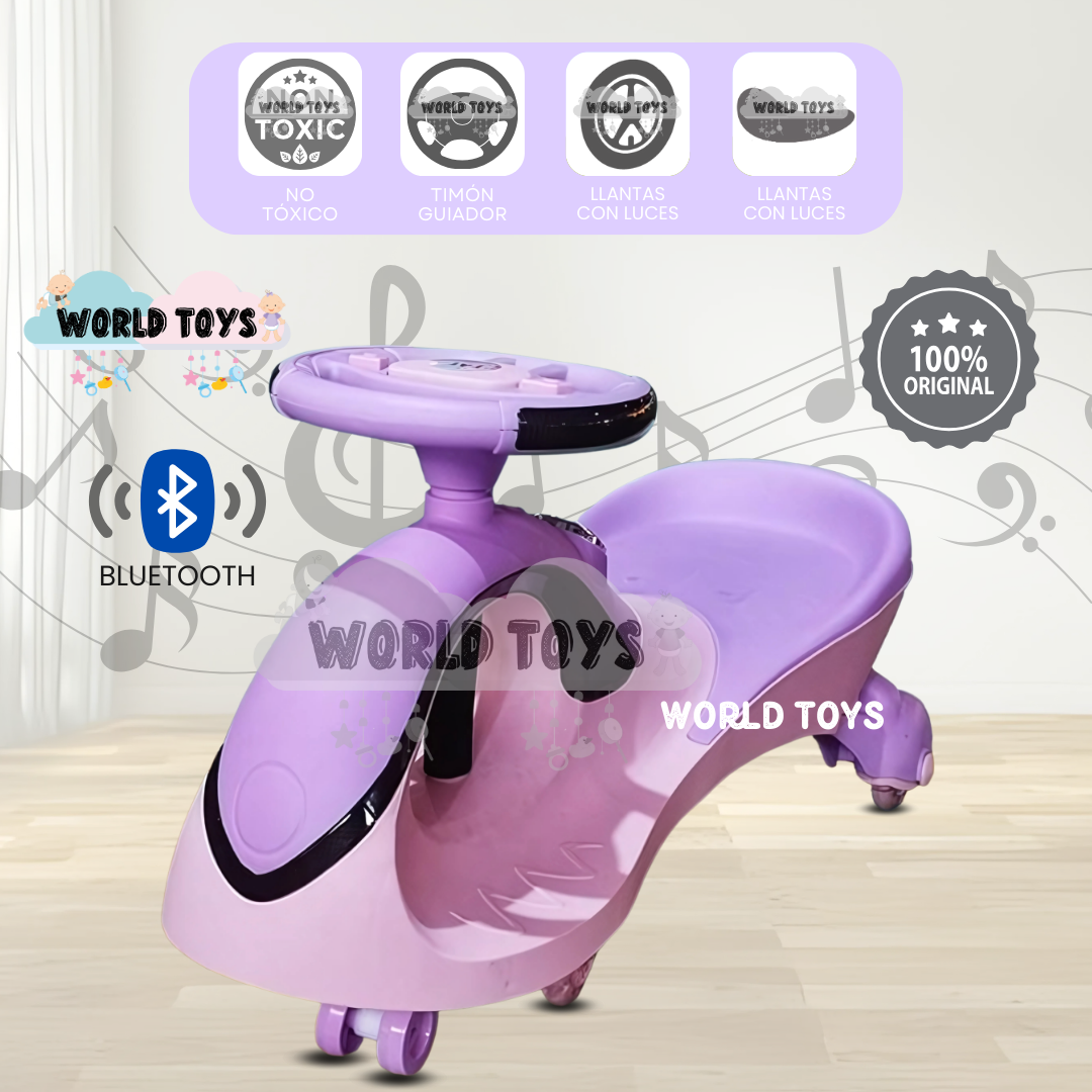 CORREPASILLO TWIST CAR CON LUCES «MOORE II» PINK - 1