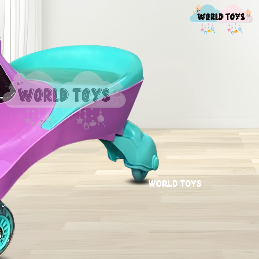 CORREPASILLO TWIST CAR CON LUCES «MOORE II» TURQUESA - 4