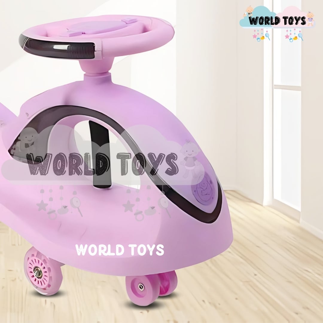 CORREPASILLO TWIST CAR CON LUCES «WHALL» PINK - 2