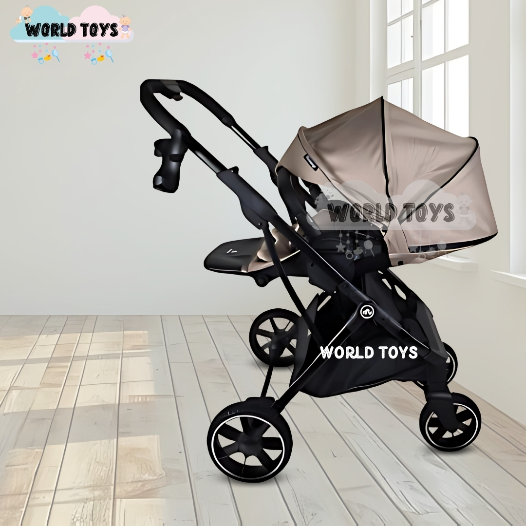 COCHE CUNA MOISÉS DE LUJO «OSLO» BEIGE - 2