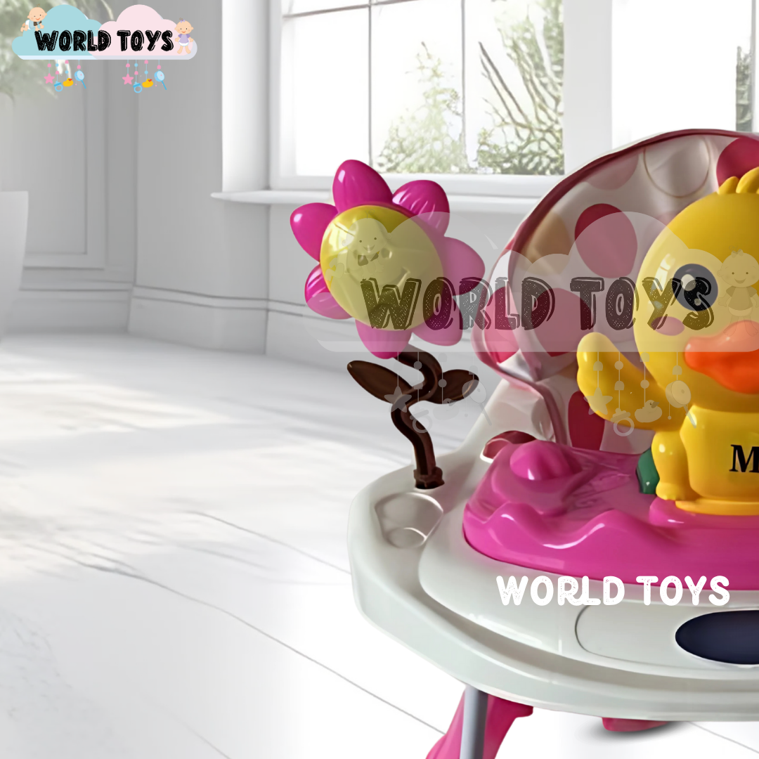 ANDADOR MUSICAL PARA BEBÉS «CHICKIE» CON BLUETOOTH PINK - 2