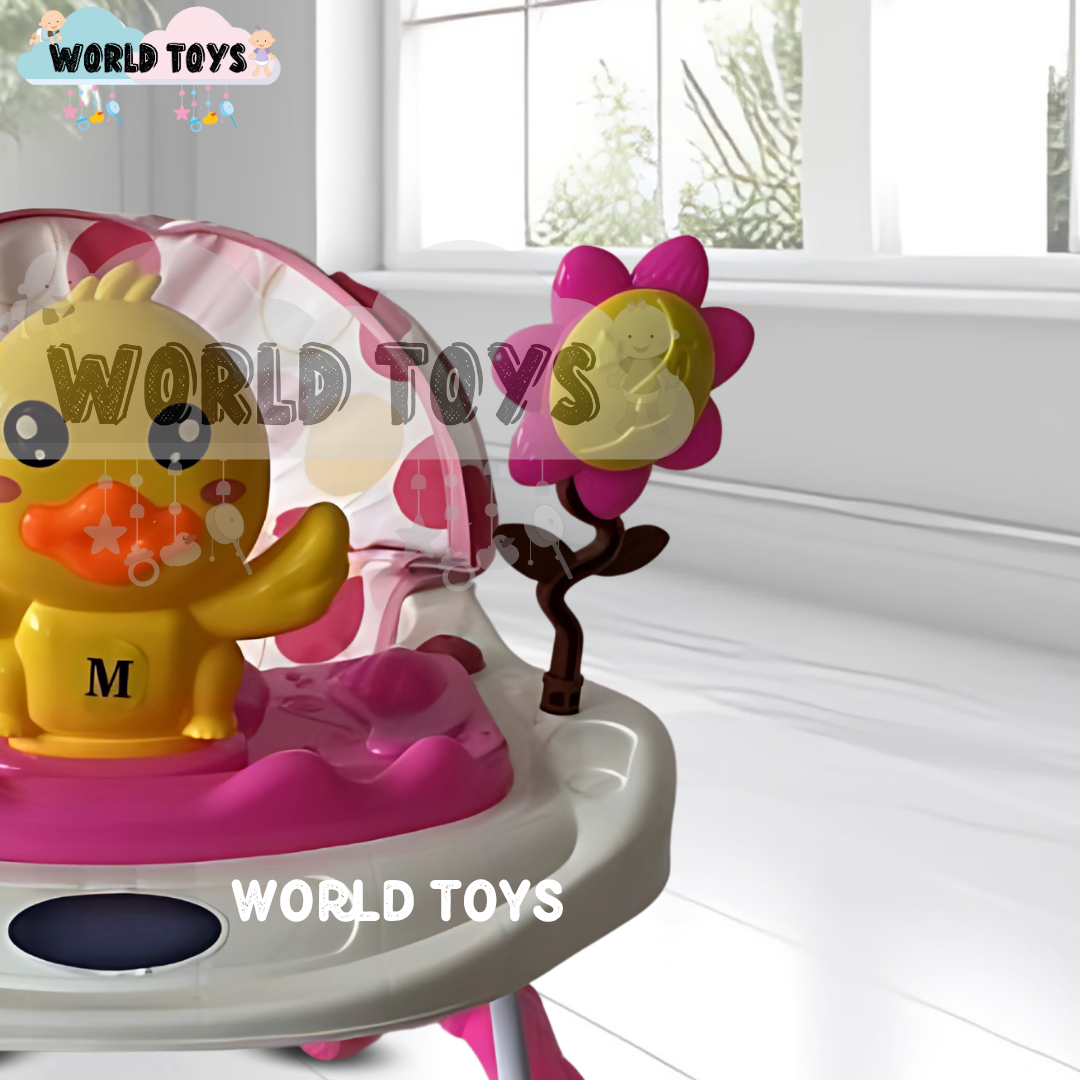 ANDADOR MUSICAL PARA BEBÉS «CHICKIE» CON BLUETOOTH PINK - 3