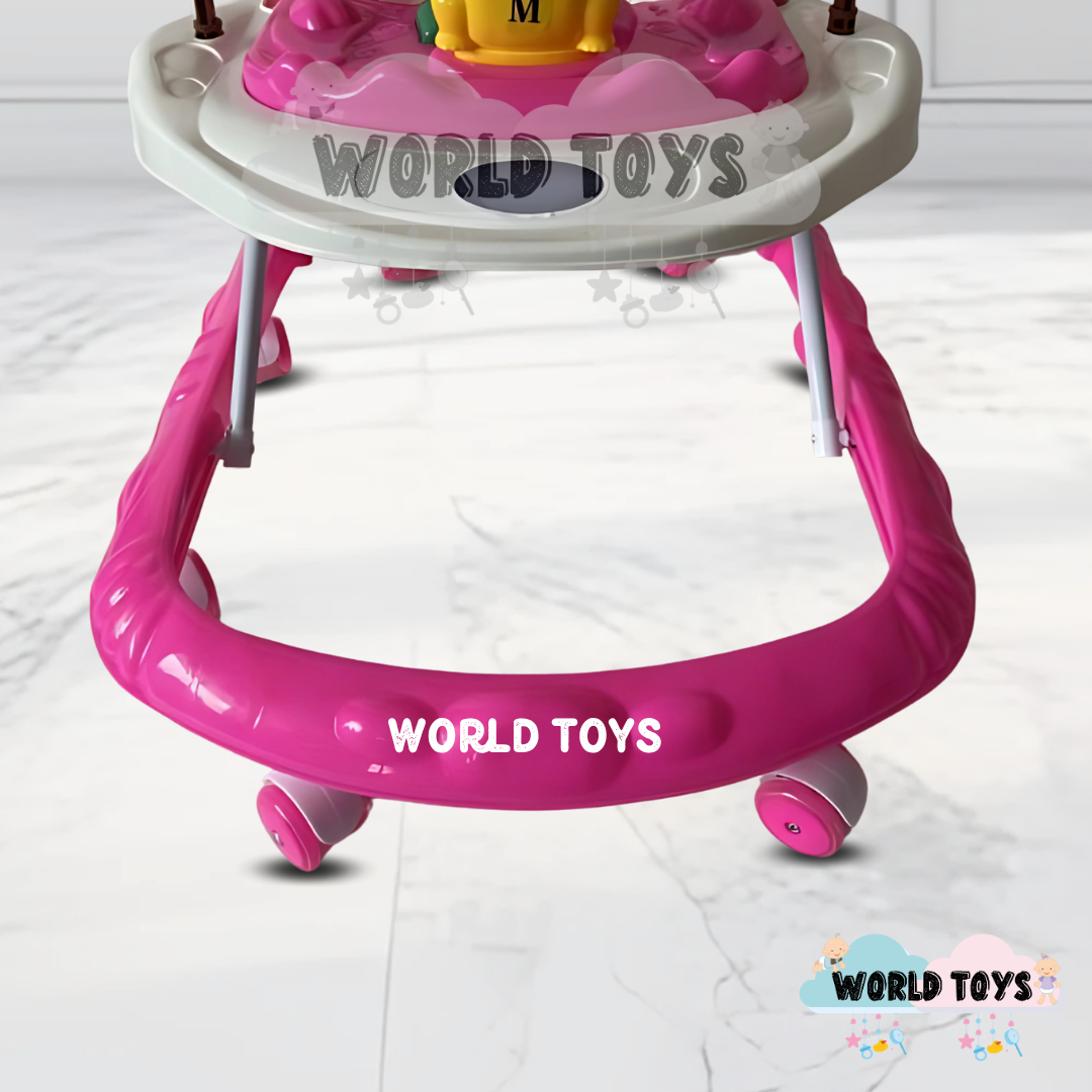 ANDADOR MUSICAL PARA BEBÉS «CHICKIE» CON BLUETOOTH PINK - 4