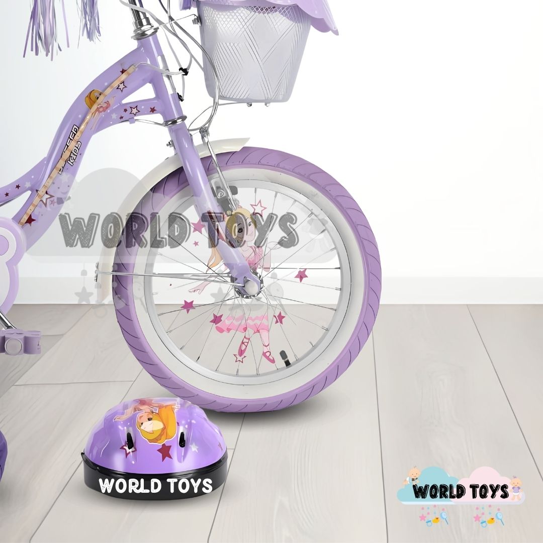 BICICLETA DEPORTIVA CANASTA ARO 20 «STASIA» PURPLE - 3