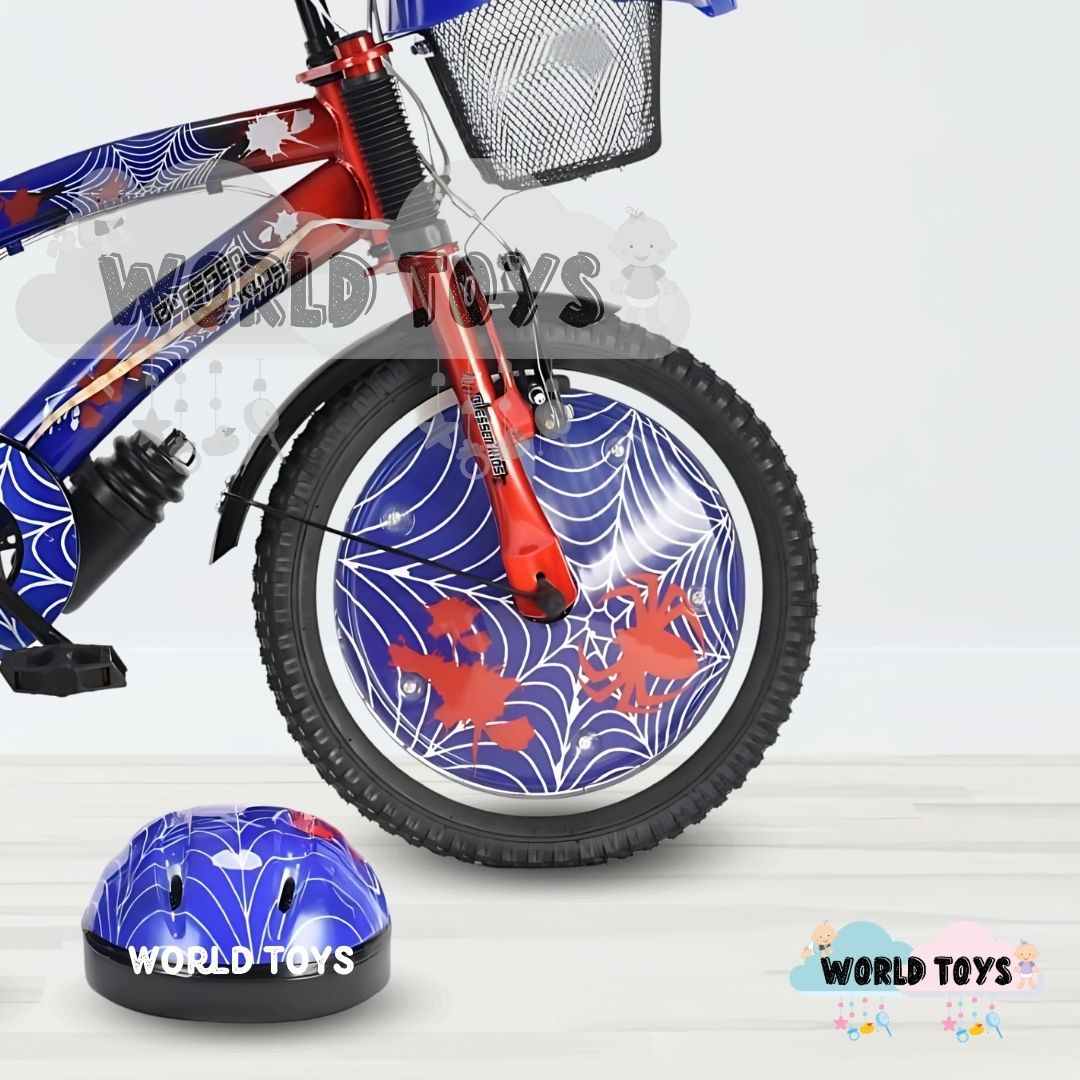 BICICLETA PARA NIÑO ARO 16 «SPIDER BIKE II» BLUE - 3