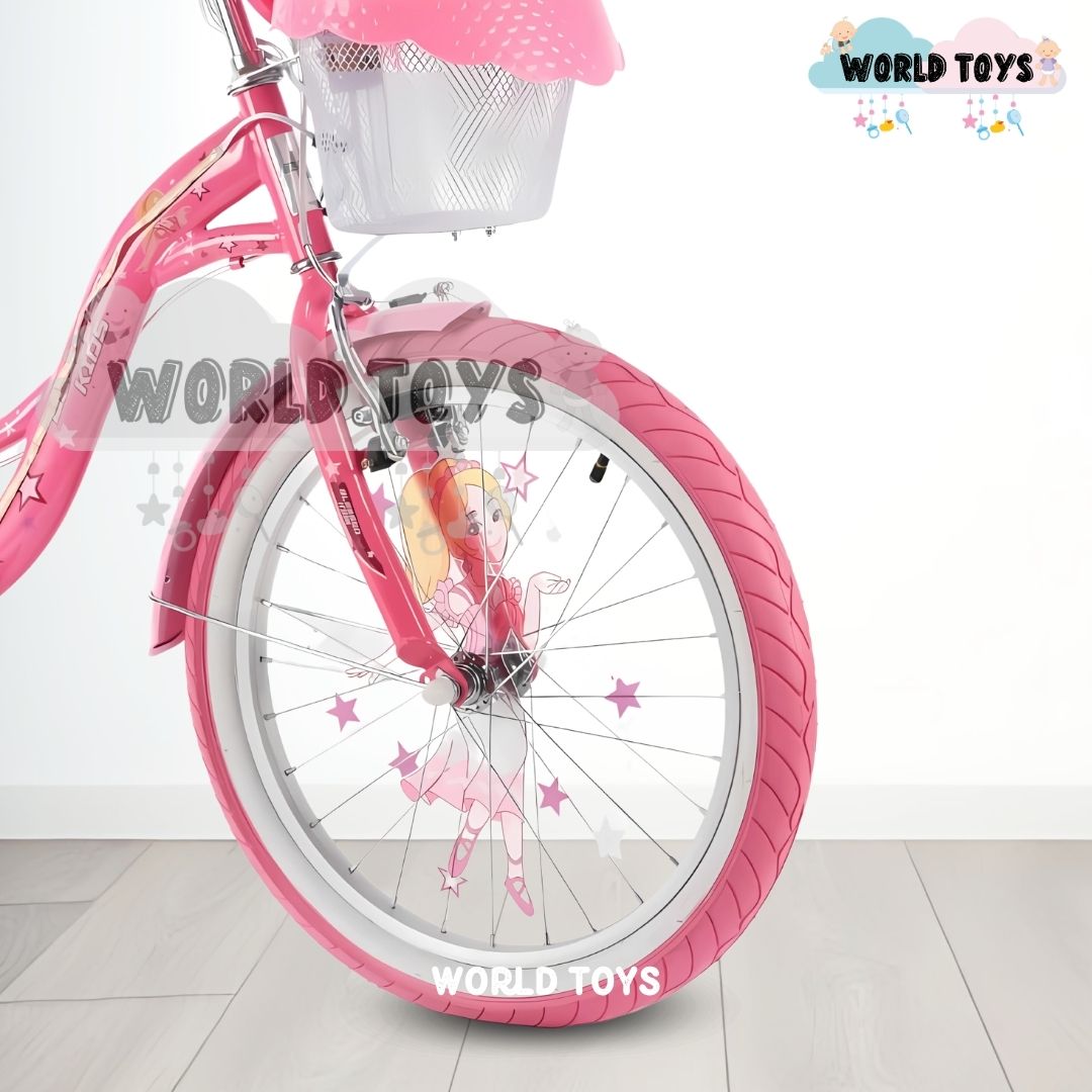 BICICLETA DEPORTIVA CANASTA ARO 20 «STASIA» PINK - 3