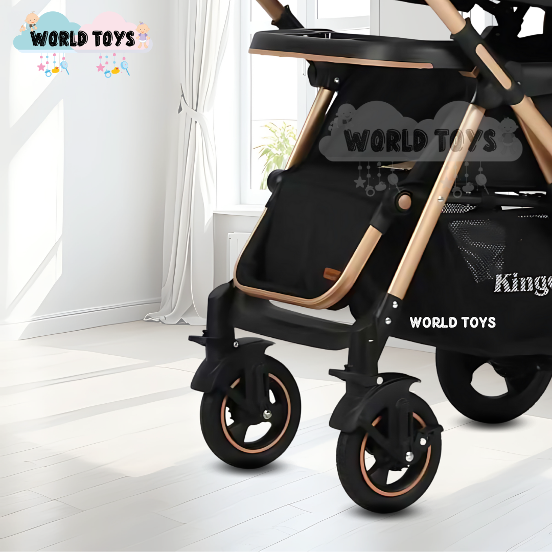 COCHE CUNA «TURQUIA PREMIUM» CON MOCHILA PAÑALERA BEIGE - 2
