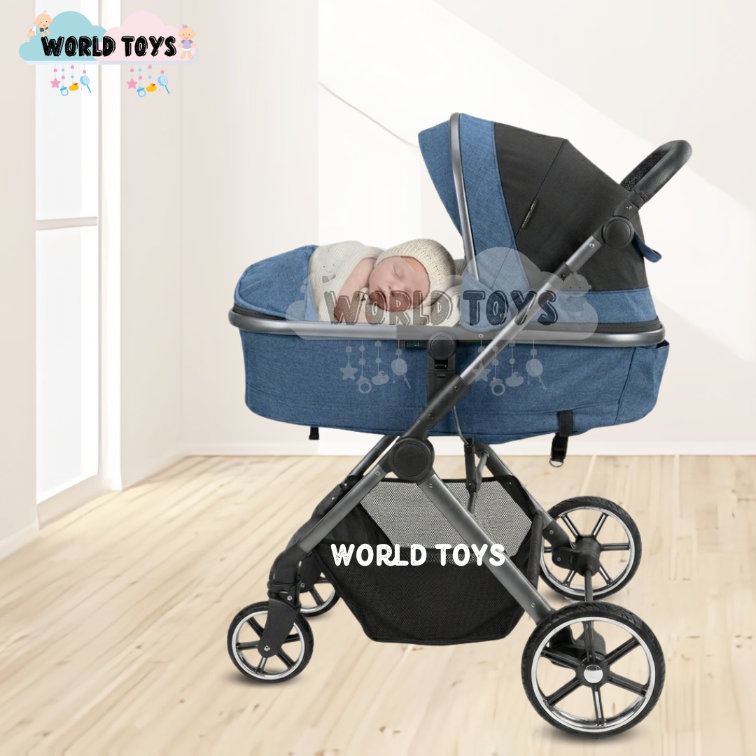 COCHE MOISÉS TRAVEL SYSTEM «NEW LONDRES» BLUE - 3