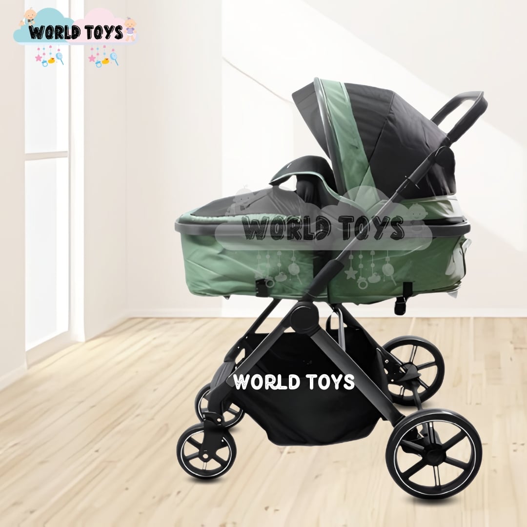 COCHE MOISÉS TRAVEL SYSTEM «NEW LONDRES» GREEN - 2