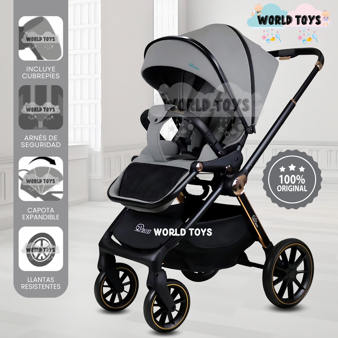 COCHE DE PASEO «CONNY» EDICIÓN LIMITADA GRAY - 1