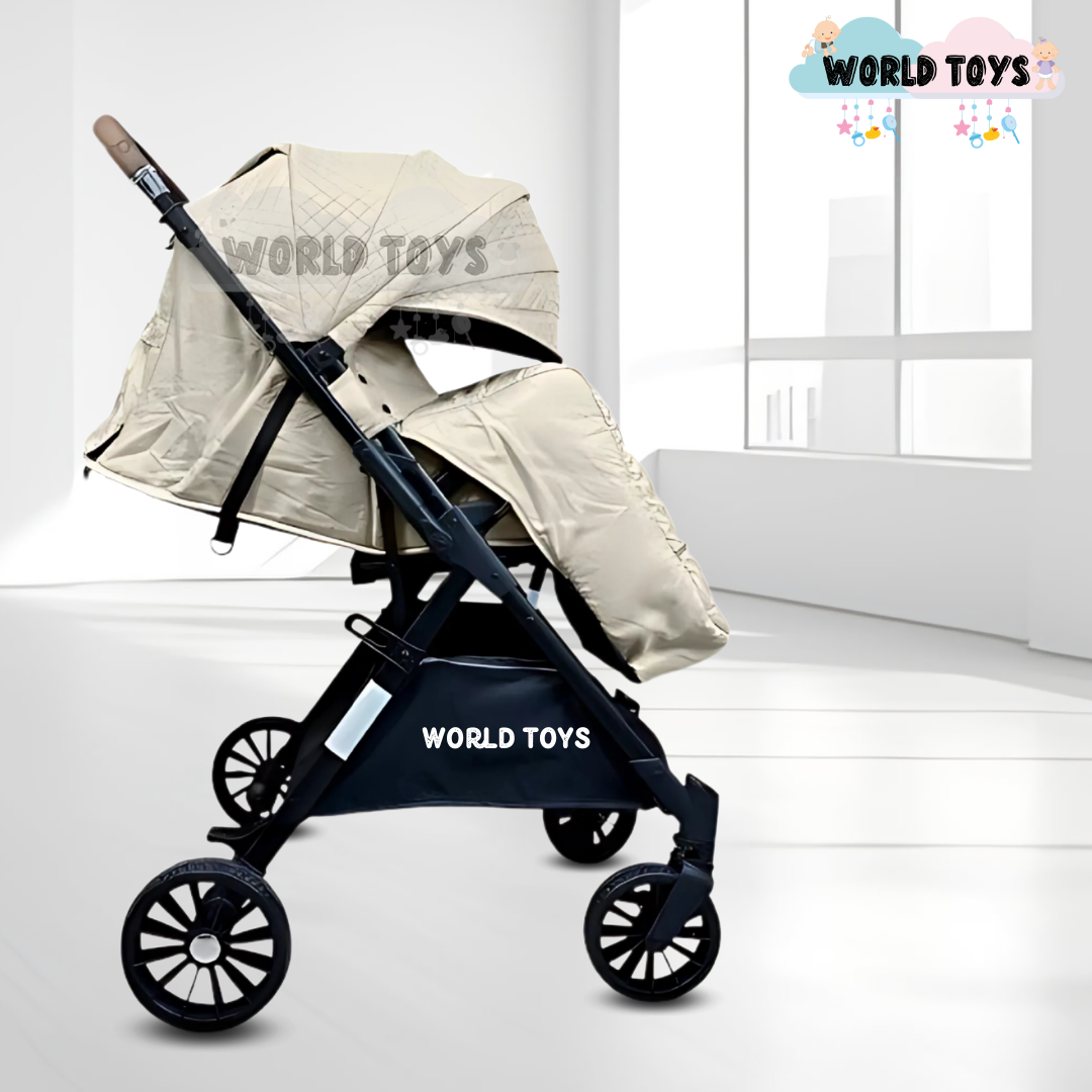 COCHE MALETA DE LUJO «MARSELLA» MANGO REVERSIBLE BEIGE - 2