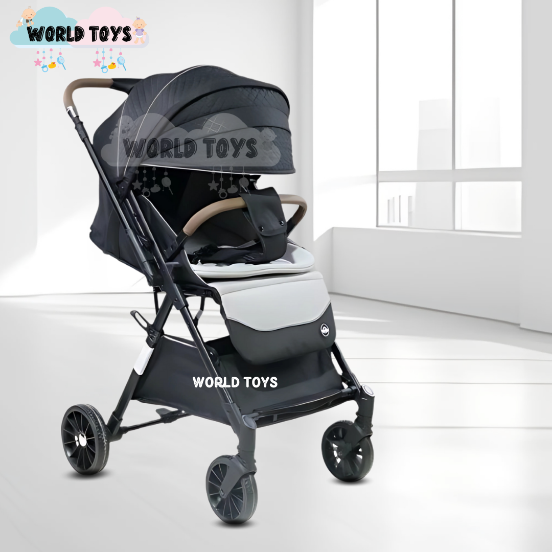 COCHE MALETA DE LUJO «MARSELLA» MANGO REVERSIBLE BLACK - 3