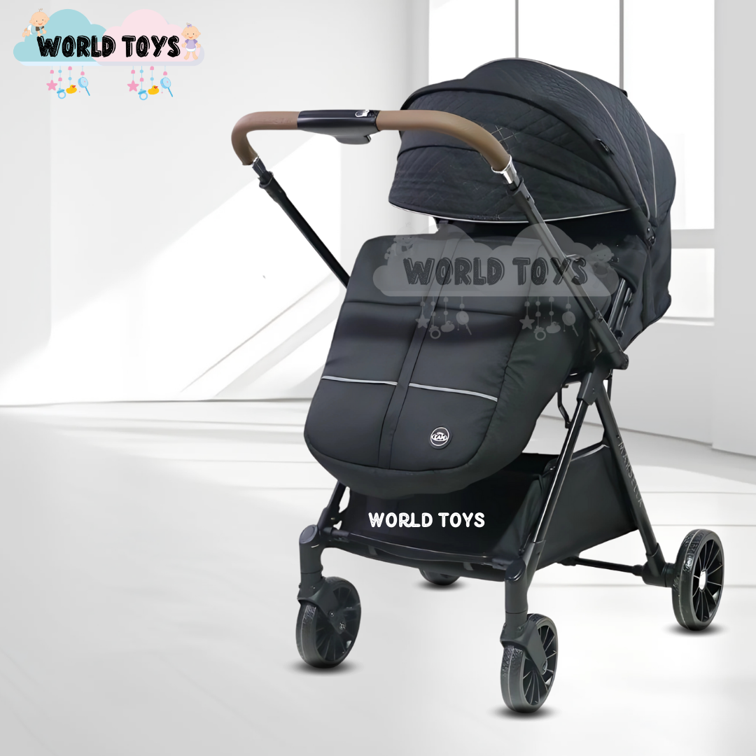 COCHE MALETA DE LUJO «MARSELLA» MANGO REVERSIBLE BLACK - 4